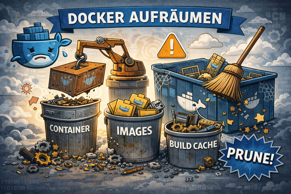 Docker aufräumen: Automatischer Cleanup mit Systemd