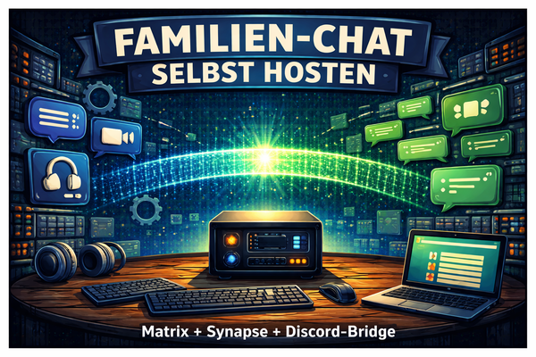 Eigener Familien-Chat mit Matrix, Synapse und Discord-Bridge